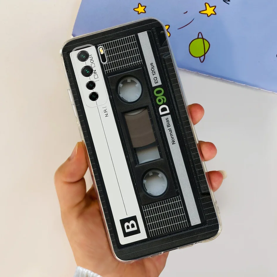 Clear Fashion Pattern Soft Silicone Case