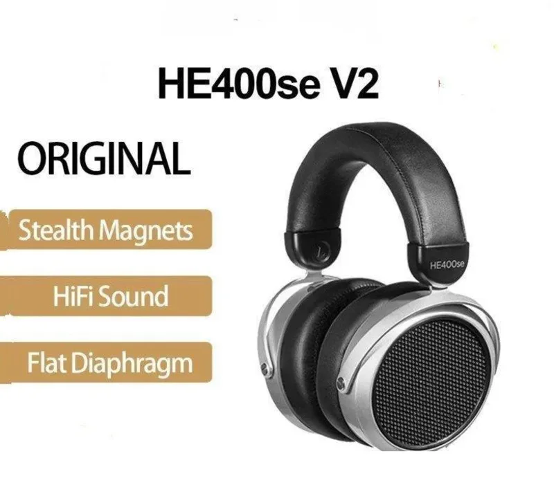 有線ヘッドフォンHIFIMAN-HE400se v2,ステルス磁石付き,32オーム