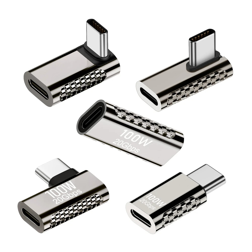 

Chenyang 20 Гбит/с USB4 Тип C штекер-гнездо 100 Вт Мощность передачи данных 8K видео адаптер для ноутбука телефона
