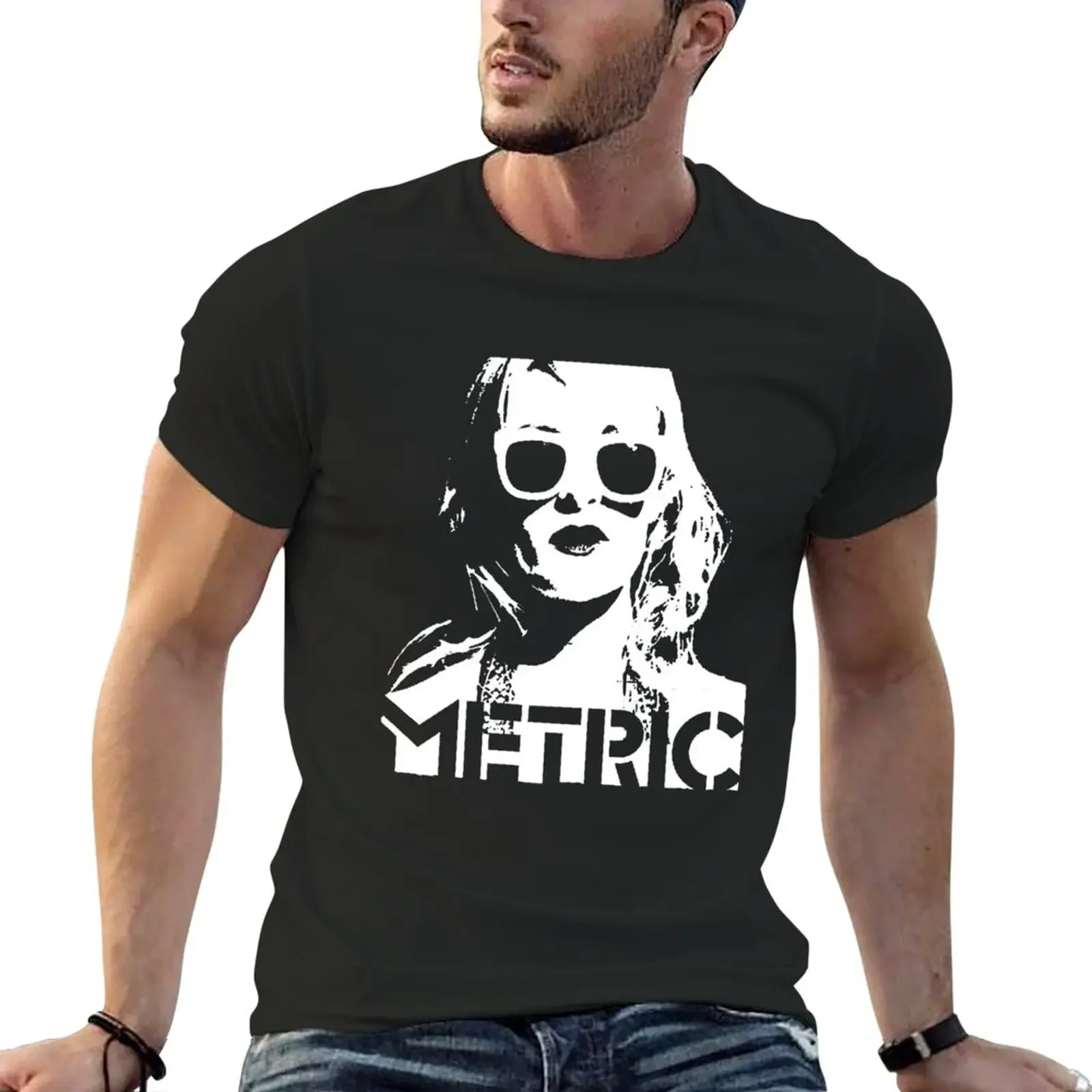 

best seller metric band T-Shirt vintage plain t shirts for men graphic