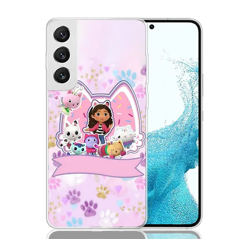 Whimsical Cat-Themed Phone Case - Playful Cartoon Design