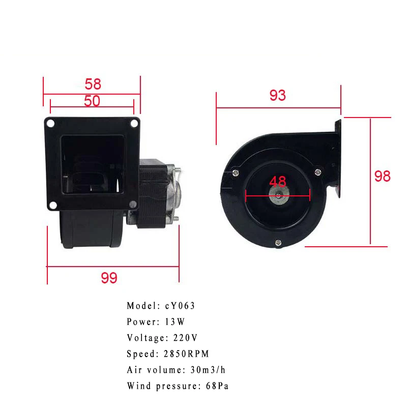Replacement Blower For Wood Stoves 220V 13W 20W 40W Outdoor Wood Furnace Fan  Low Noise Stove Fan for Wood/Log Burner/Fireplace - AliExpress