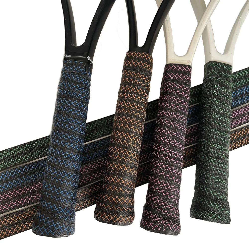

6PCS ZARSIA NEW Printing Tennis Racket Overgrips Embossing Anti-Slip Badminton Sweatbands
