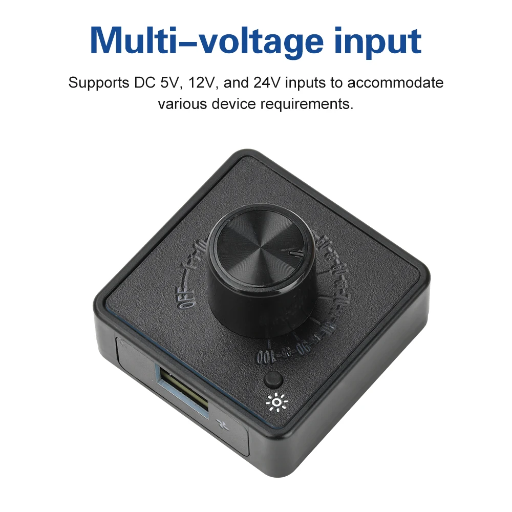 4선 PWM 팬 속도 ? ? 빠른 충전용 레귤레이터 PD QC 타입 C DC 24V..