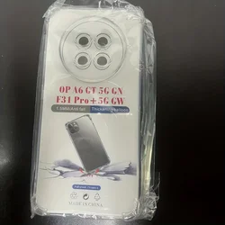 Crystal Clear Soft Silicone Phone Case - Transparent Back Cover (For Oppo A6 GT)