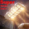 6500K Super Bright Outdoor Solar Lamp Waterproof Wall Lamp Motion Sensor Remote Control Garden Street Light New Year gifts 1