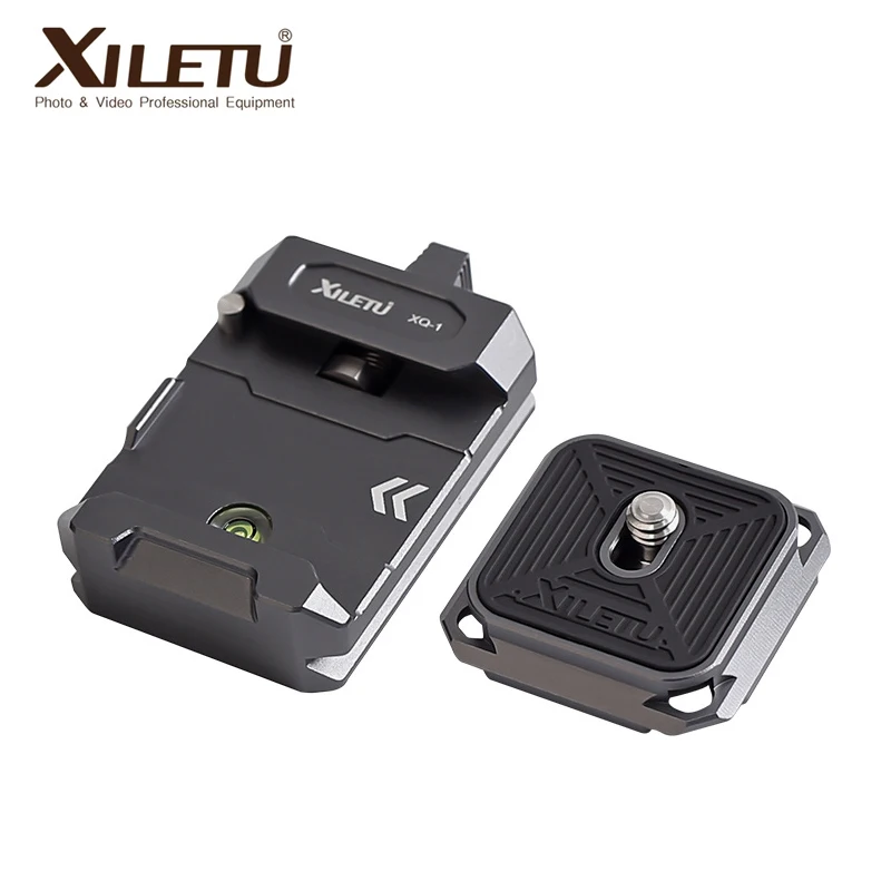 Camera Clamp Camera Tripod Plate Camera Tripod Adapter Camera Base Plate Tripod Adapter Mount Camera Mount Plate XILETU XQ1 Quick Release Plate Base Tripod Slider Mount Adapter Universal Camera Gimbal Quick Release Clamp Kit DSLR Cameras