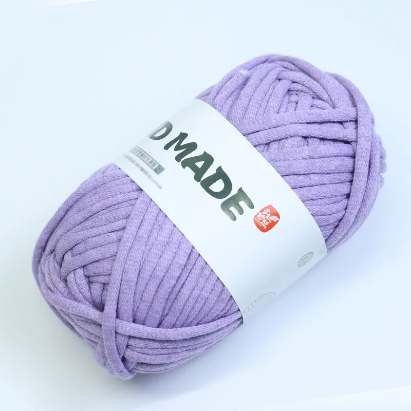 100g Core Spun Yarns 5mm Thick Abrasion-Resistant Cotton Nylon Blended Yarns DIY Crocheting Handbag Yarns 3