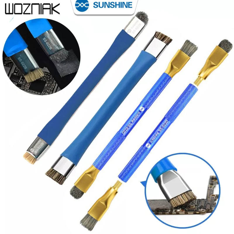 Sunshine Ss-022/Ss-022B Pcb Átdolgozása Esd Statikus Porkefe Mobiltelefon-Táblagéphez Bga Javító - Foto 3