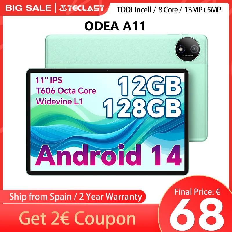 Teclast Odea A11 Tablet, 11