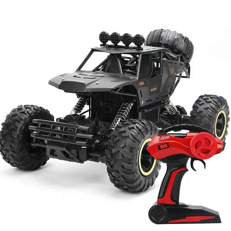 1:12 / 1:16 4WD RC Car With Led Lights 2.4G Radio Remote Control Cars Buggy Off-Road Control Trucks Boys Toys for Children images - 6