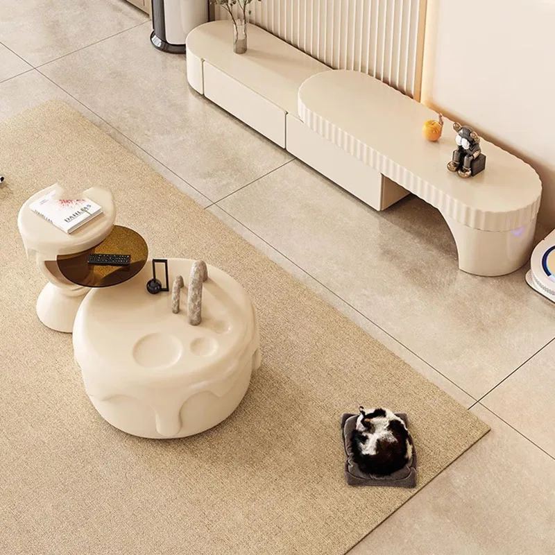 

Nordic Living Room Coffee Table Modern White Small Mobile Coffee Table Mesa Lateral Apartamento Stoliki Do Kawy Home Furniture