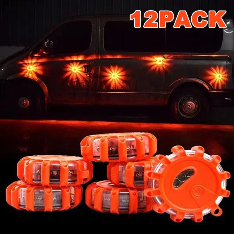 1/2/3/4/6/8/10/12Pcs LED Emergency Strobe Lights