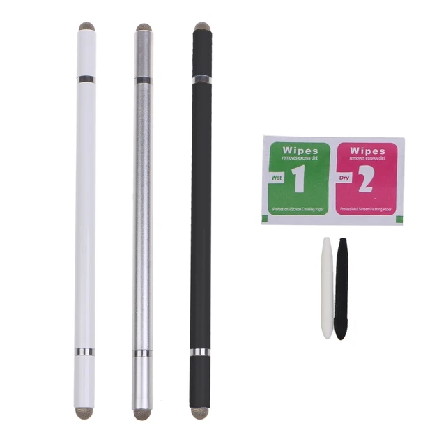 1 x Universal 2 in 1 Stylus Pen Touch Pointer For iPad Tablet PC Android  iPhone