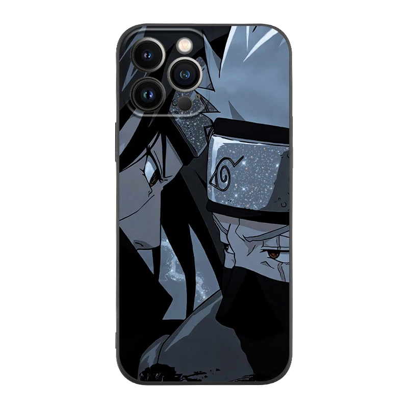 13 pro max case Japanese Anime Naruto Kakashi Phone Case For iPhone 13 12 Pro Max 11 Mini XS Max X XR 7 8 Plus Back Cover Soft TPU Shell Fundas iphone 13 pro max case iPhone 13 Pro Max