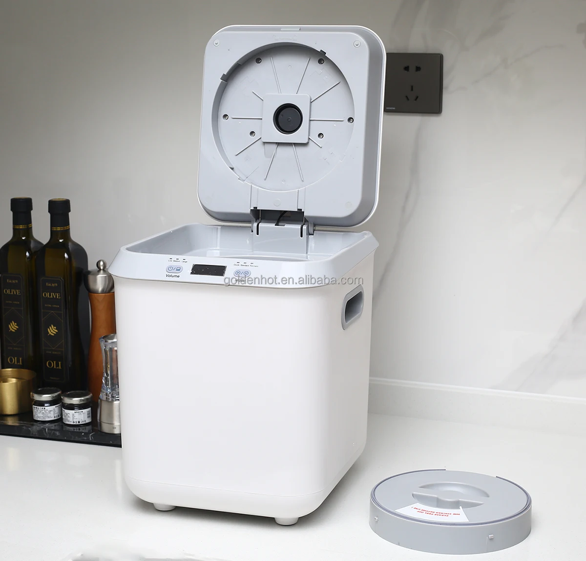 2.5L smart waste kitchen composter degradable food residue 4