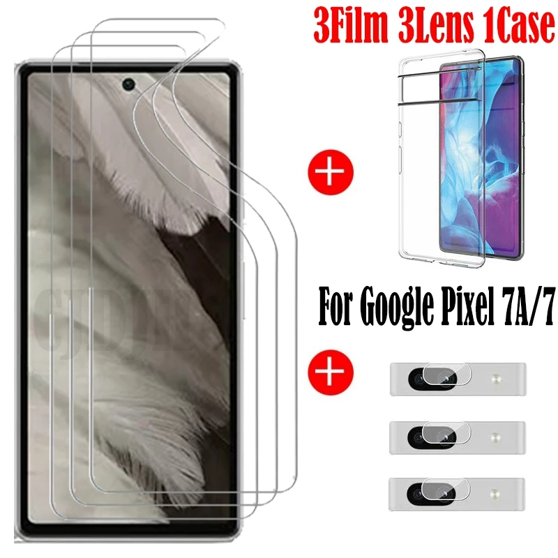 

Гидрогелевая Защитная пленка для экрана Google Pixel 7A, мягкий чехол для Google Pixel 7, пленка для камеры Google Pixel 6A, не стекло