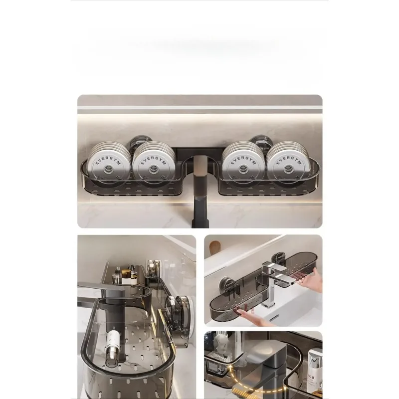 Acrylic Suction Cup Shelf 6