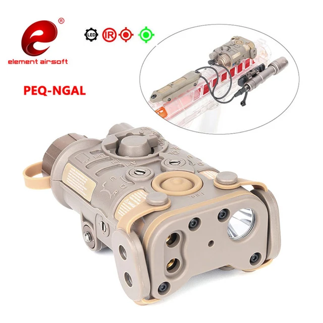 WADmersible DulL3 NGAL-Viseur laser rouge vert IR, éclairage LED,  stroboscope momentané, arme de chasse Airsoft - AliExpress