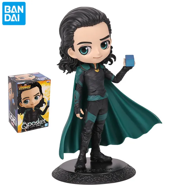 BANDAI original Banpresto Qposket Marvel Avengers Iron man Captain