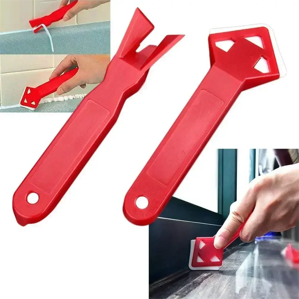 Petpig 2Pcs Mini Handmade Tools Scraper Hand Tool Set Practical Floor Cleaner Tile Cleaner Surface Glue Residual Shovel