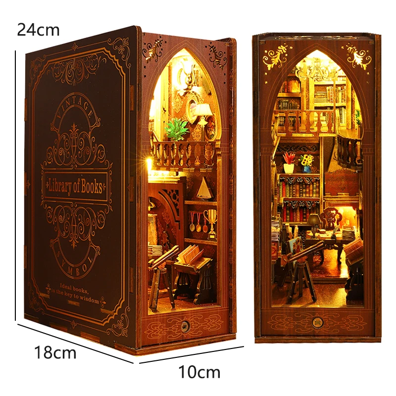 Angoily 50PCS Doll House Tiny Books – Miniature Bookshelf Decorations - View #3