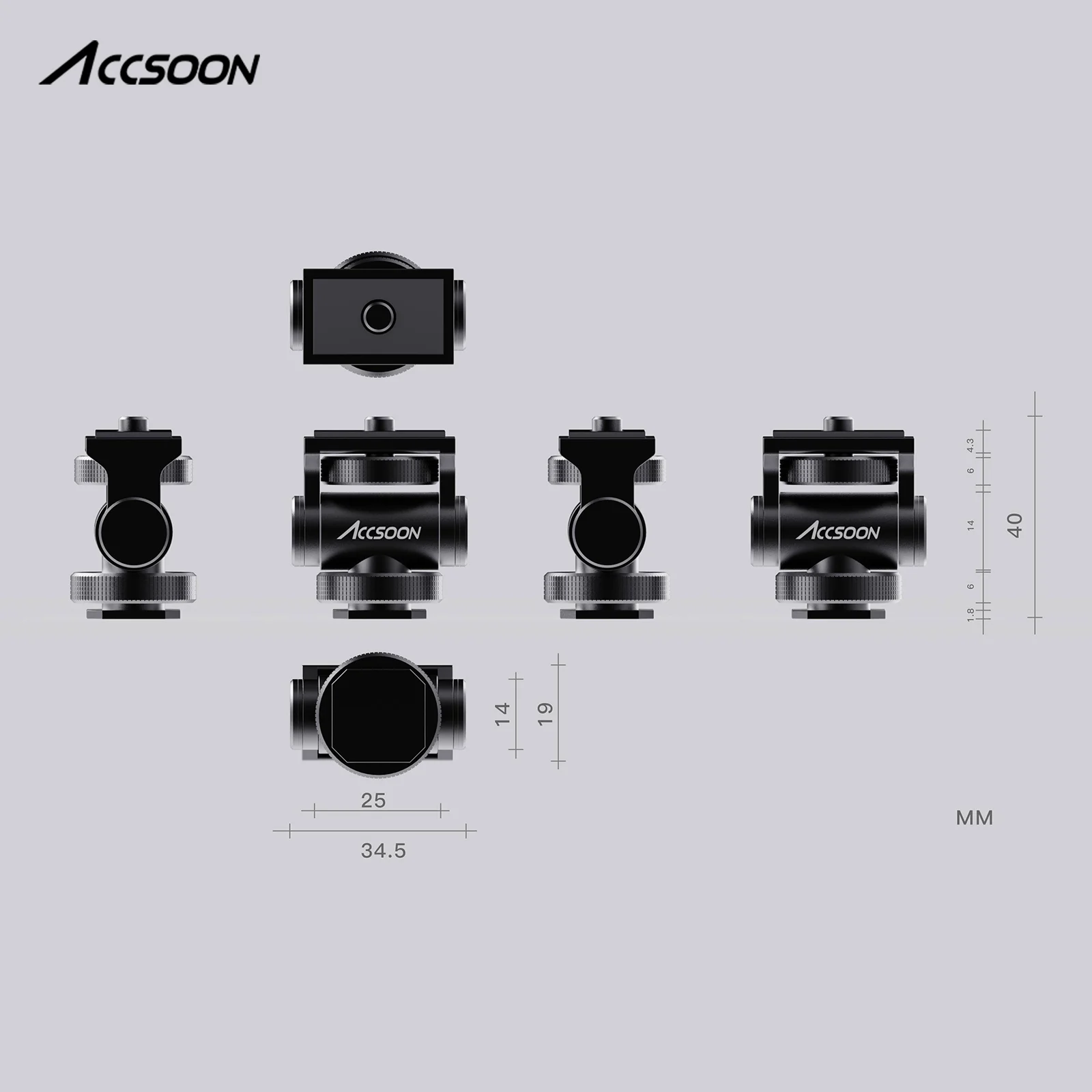Accsoon-ݵ  , Ź Կ DSLR ī޶  Ʈ,  ĳ   Ʃ  