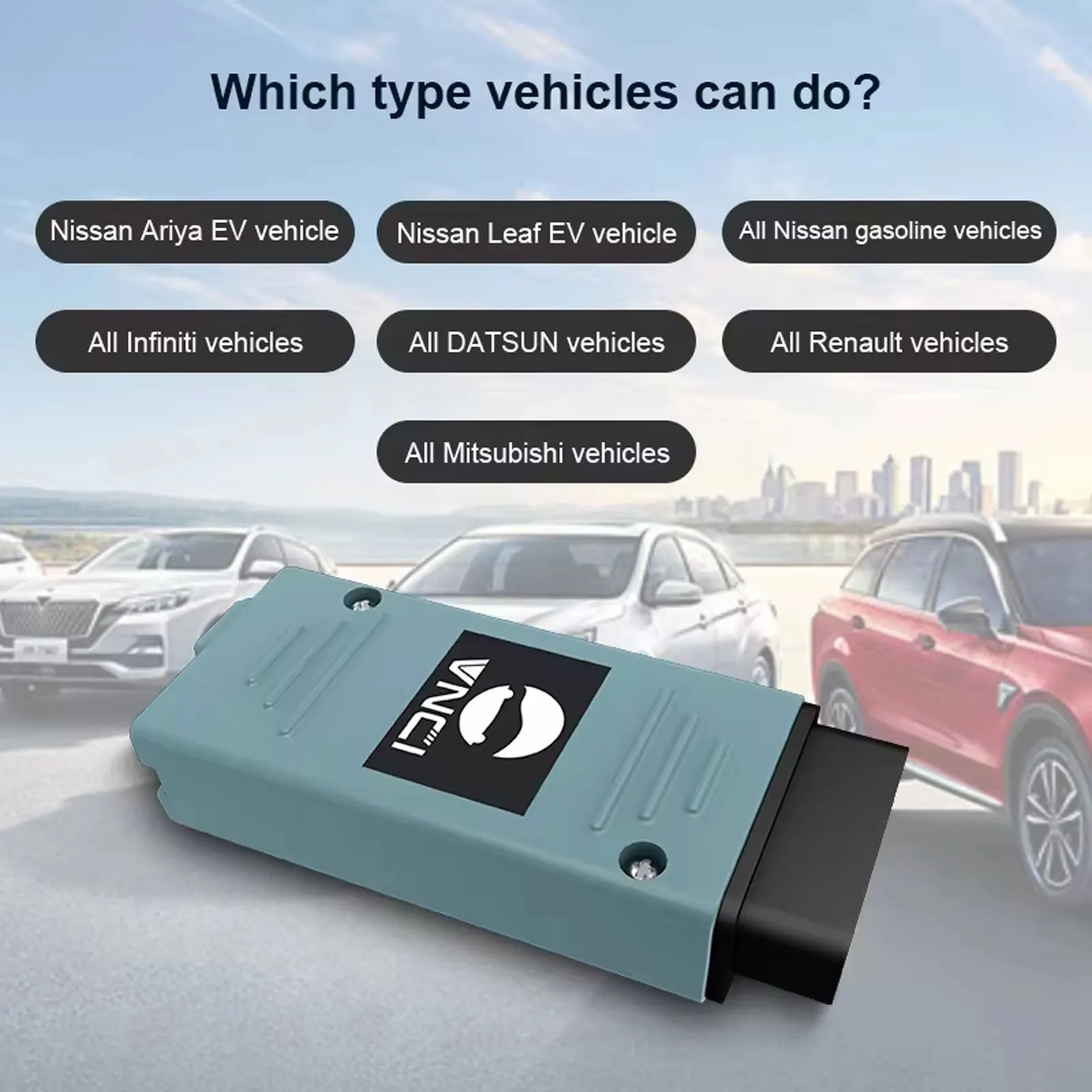 Scanner Diagnostico Auto VNCI RNM per Infiniti/Nissan/Renault/Mitsubishi/DATSUN, Supporto Diagnostico DoIP/CAN-FD, Strumento Scanner OBD2 - Image 5