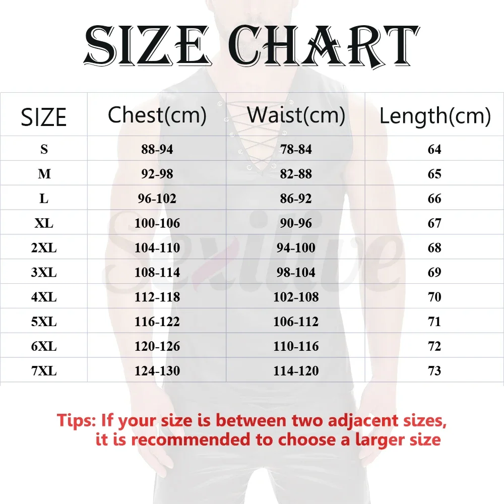 Mens Sexy PU Leather Tank Tops Sleeveless Body Shaping Sheath Vest Male Soft V-neck Bandage Leather Tanks Top Gym Fitness Vests