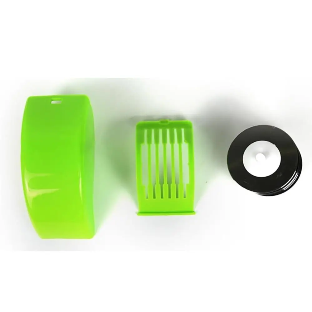 Vegetable cutter Parsley Chopper Roller Herb Roller Mincer Manual Vegetable Cutter with 6 Stainless Steel Blade Kitchen Vegetable Cutter Tool
