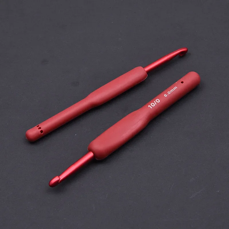 Crochet Hooks Crochet Needles Crochet Kit Weaving Tools Crochet DIY handmade weaving tool aluminum oxide crochet wool needle bag silicone anti slip crochet