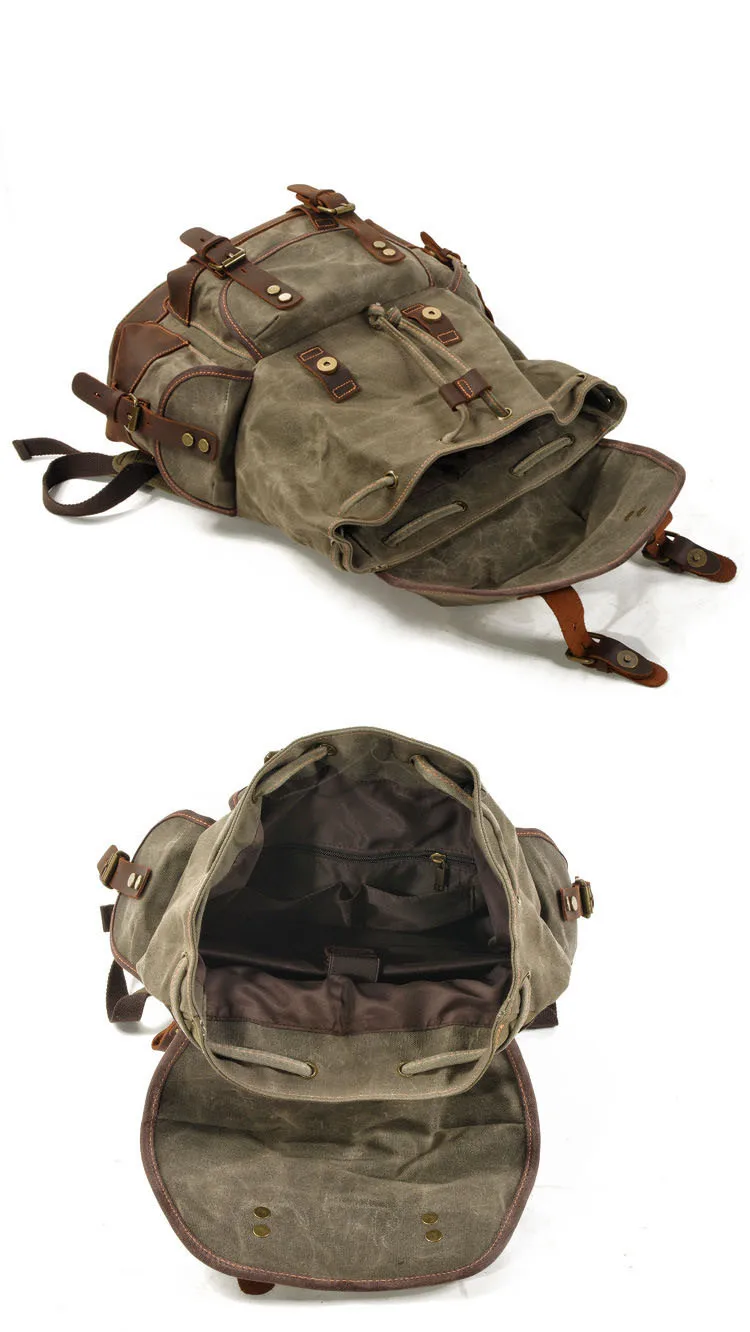 Outdoor canvas Backpack