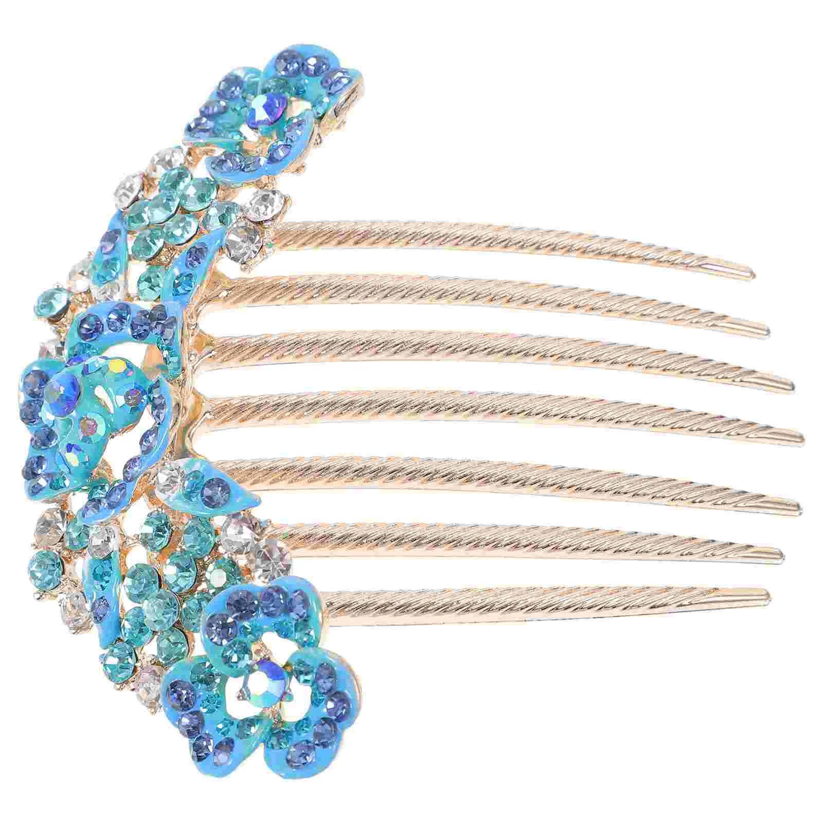 

Women's Hairpins Clips Rhinestone Comb Bride Accessories Roller Decorative Wedding Rhinestones for Side