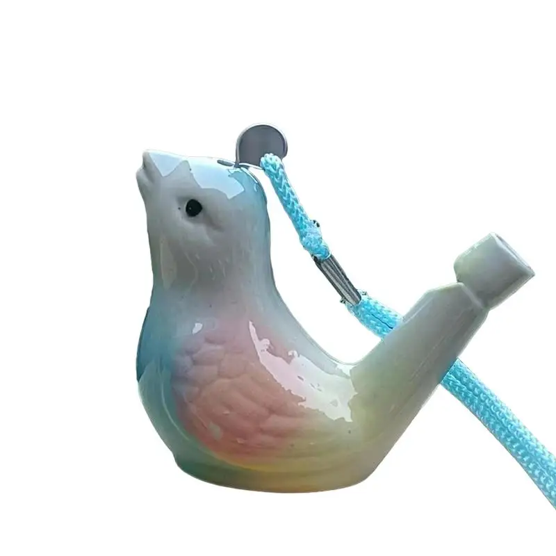 새로운 세라믹 새 모양 휘슬 (끈 포함) 여행, 관광, 공원, 거리, 학교, 경품, 선물용, 가벼운 무게, 축제 용품