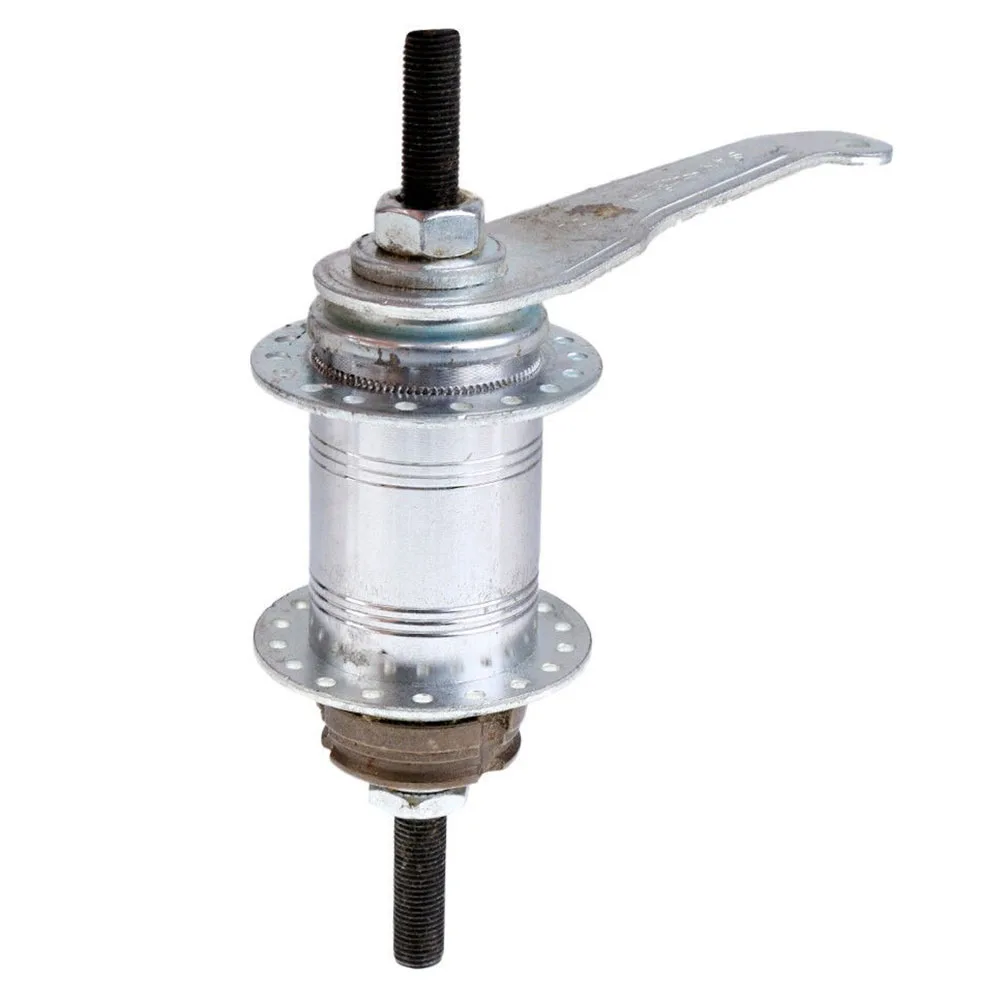 DurableHotSale36HoleHubSilverStainlessSteelForBackPedal