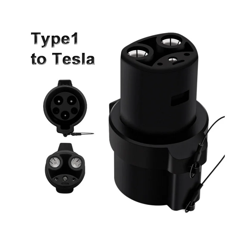 

80A 250V Model 3 Electric Car Charger Tesla Model Y J1772 Adapter Type Vehicle Charging Adapter EV Charger Adapter