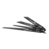 1/4pcs High Carbon Steel Reciprocating Saw-Blades Saw-Blades For Sabre-Saws For Wood Plastic Pipes Cutting Metal Outdoor-Cutting 5