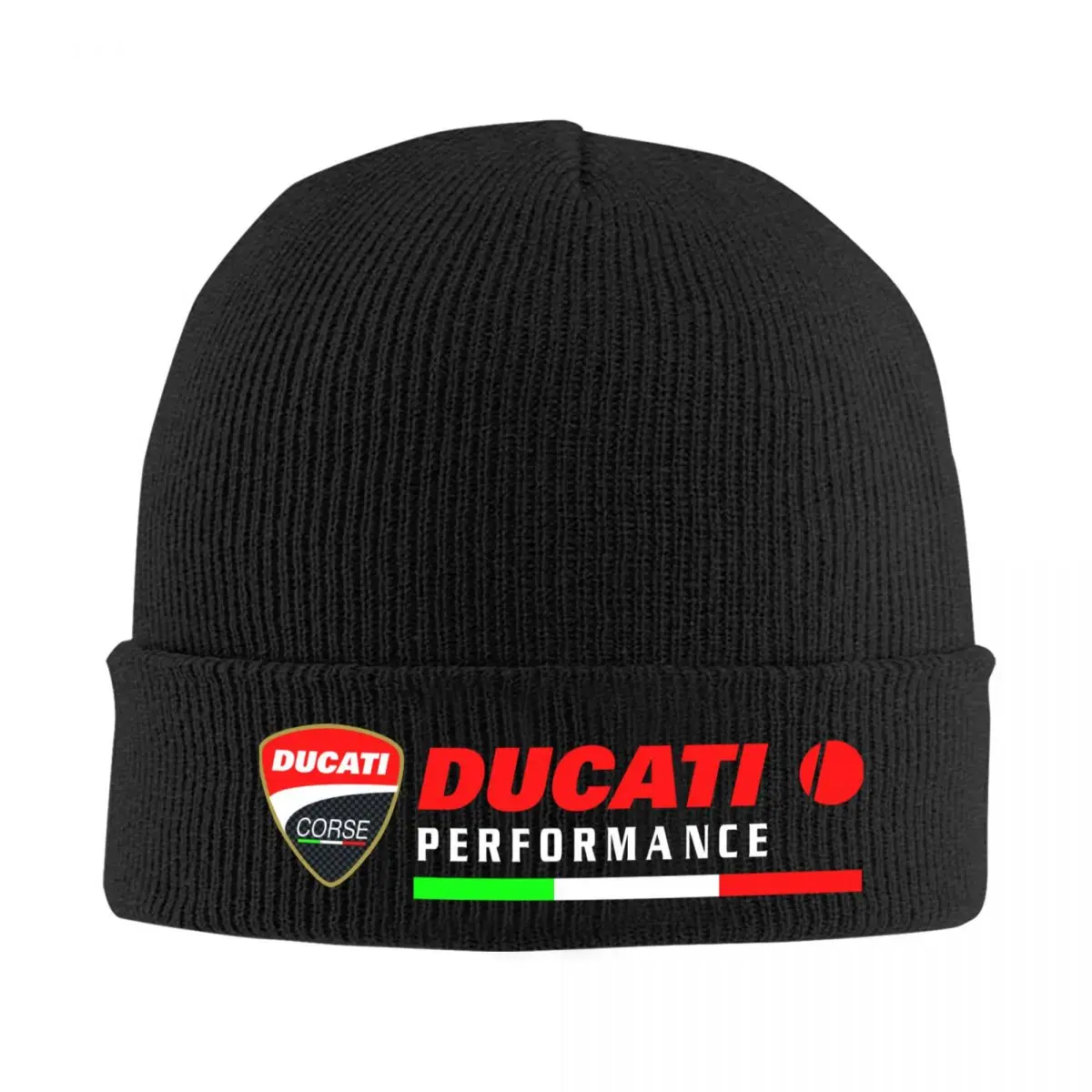 

Вязаная шапка Ducatis Performance для мужчин и женщин, зимняя шапка, теплая уличная шапка для мотокросса
