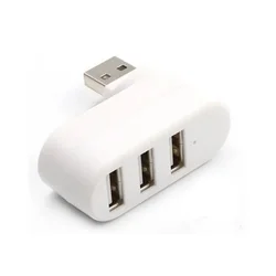 High - Speed Multi - Port USB Hub Splitter - Plug & Play for Enhanced Connectivity (White)