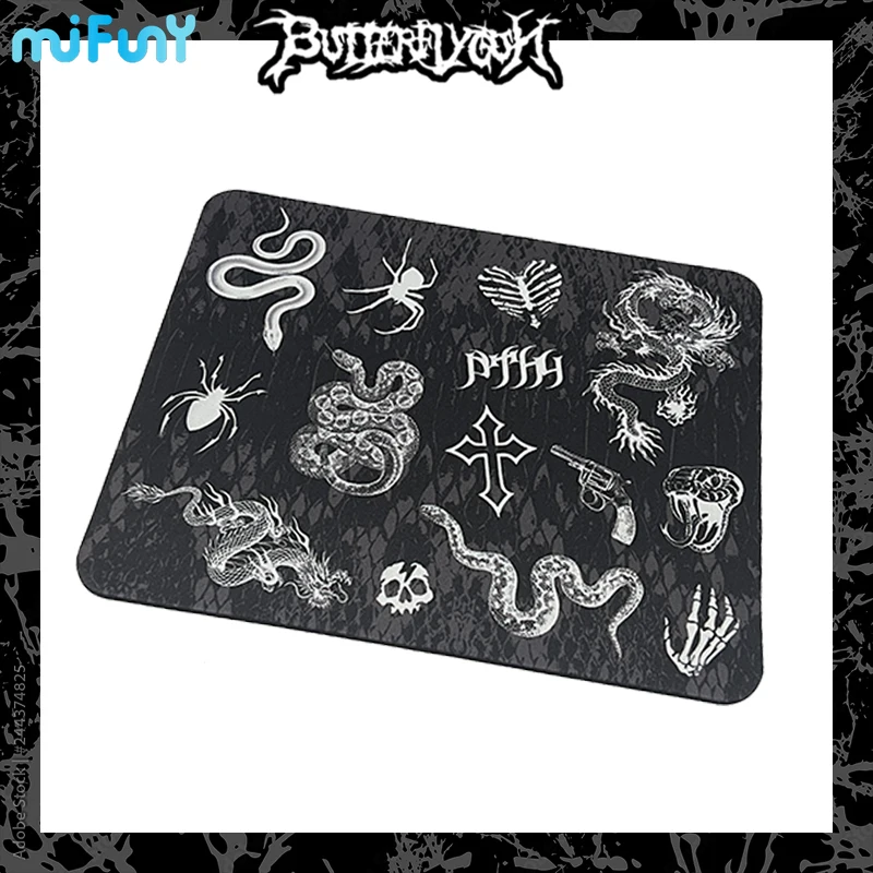 

E-sports Small Mouse Pad Gaming Laptops Mousepad Gamer Wireless Mouse Pad Carpet Keyboard Mat Desk Protector Vintage Gothic Gift