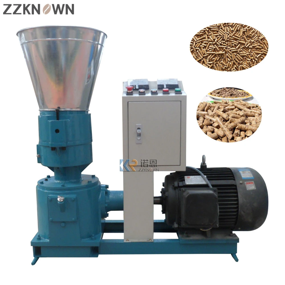 

Automatic Poultry Pellet Machine Miller Chicken Fish Pig Goat Cattle Cat Animal Feed Pellet Making Pelletizer