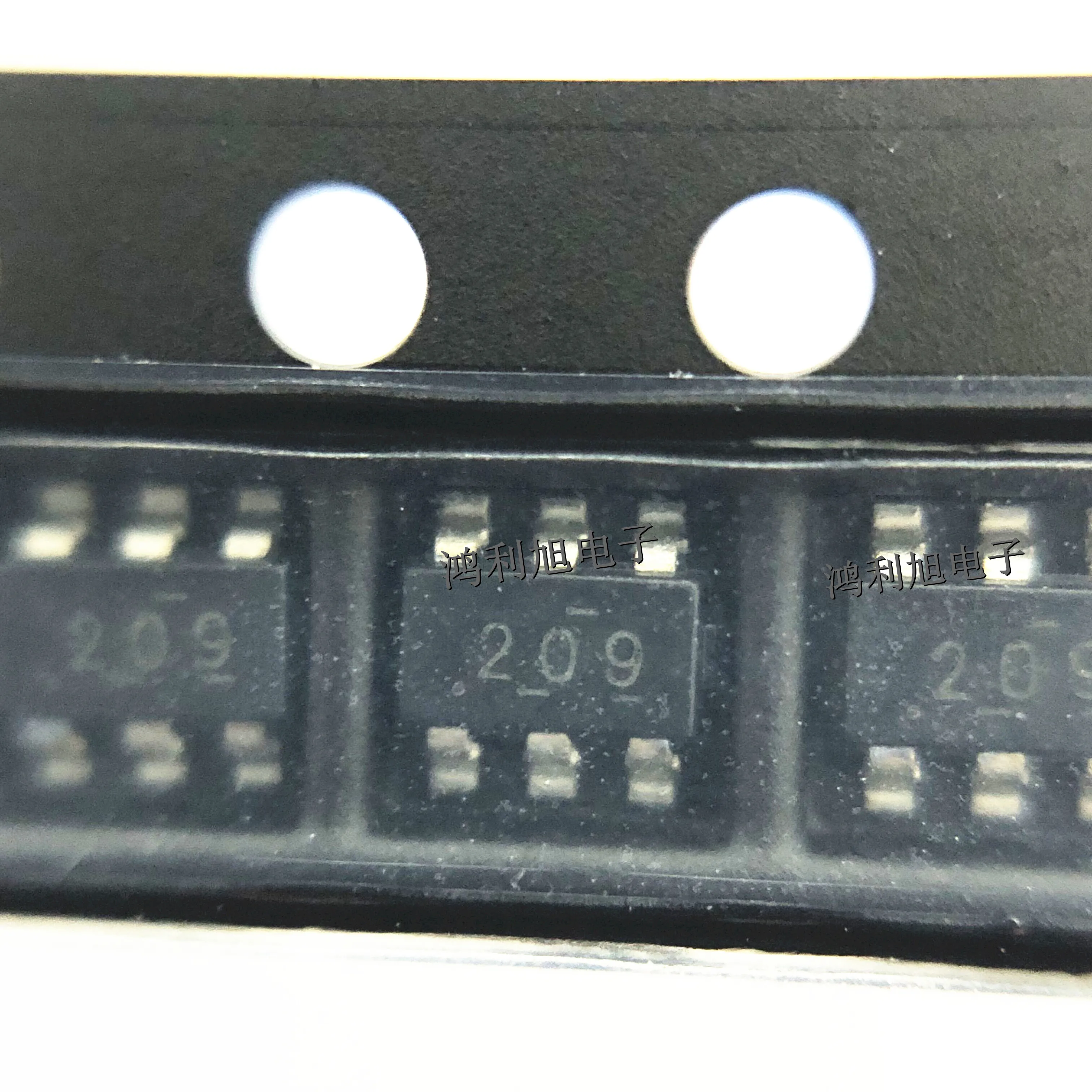 TPS562209DDCR 마킹 209 Conv DC-DC 4.5V 17V 동기 스텝 다운 싱글 아웃 0.76V 7V 3A 6 핀 TSOT-23 T/R, 로트당 10 개