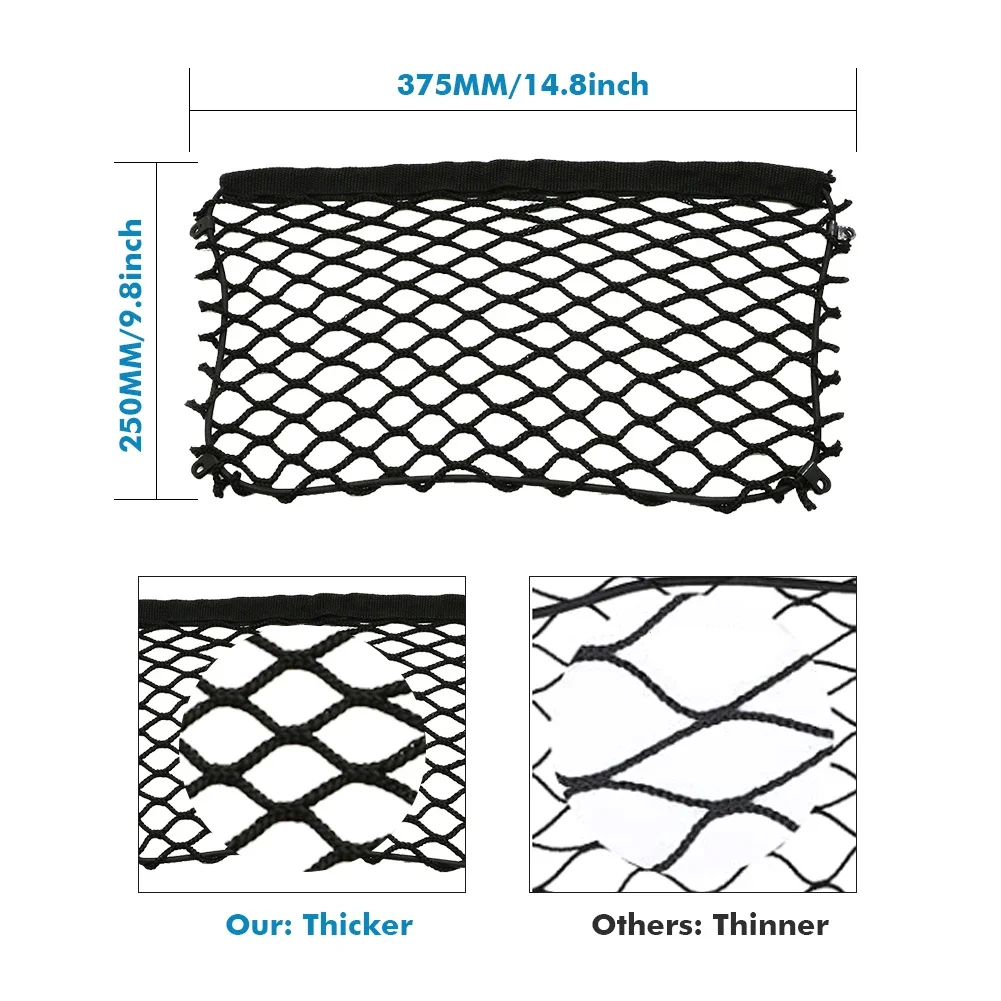 Motorcycle Nets Organizer Luggage Storage Cargo Moto Net Mesh For BMW GS R1200GS R1250GS F700GS F850GS F750GS F650GS top case