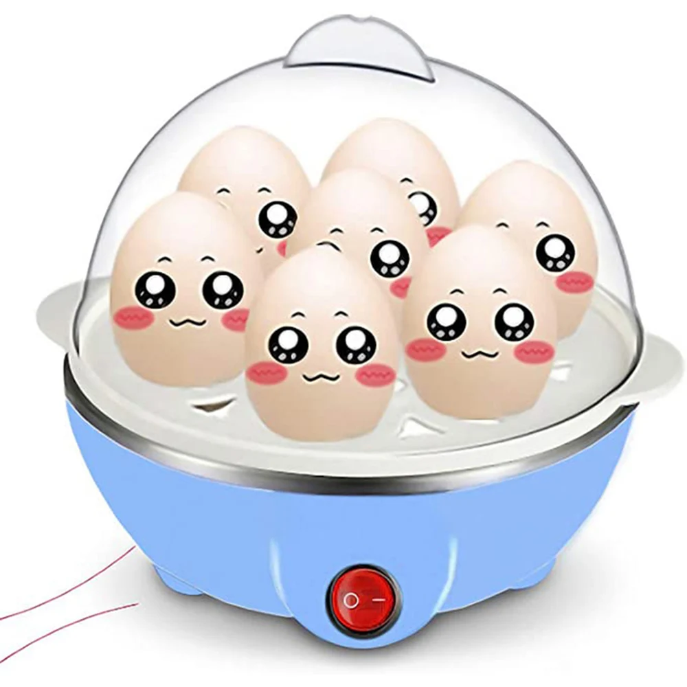 7 Eggs Boiler Steamer Multi Function Rapid Electric Egg Cooker Autooff