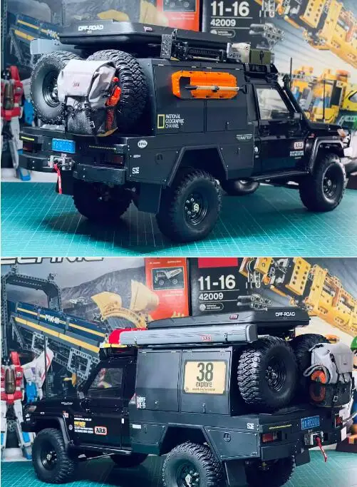 1/10 RC 313 YJ body REAR BUCKET KILLERBODY LC70 TRX4 BRONCO