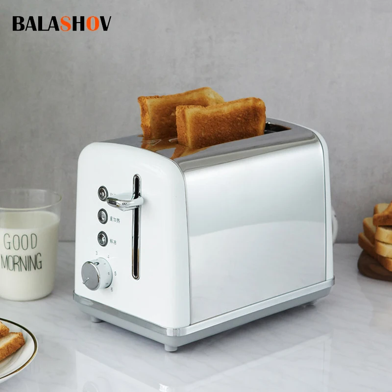 Bread Toaster bread maker machine Toasters Cooking Appliance Home Kitchen 6 Operating Modes 2 Slices Mini Auto Breakfast Toaster