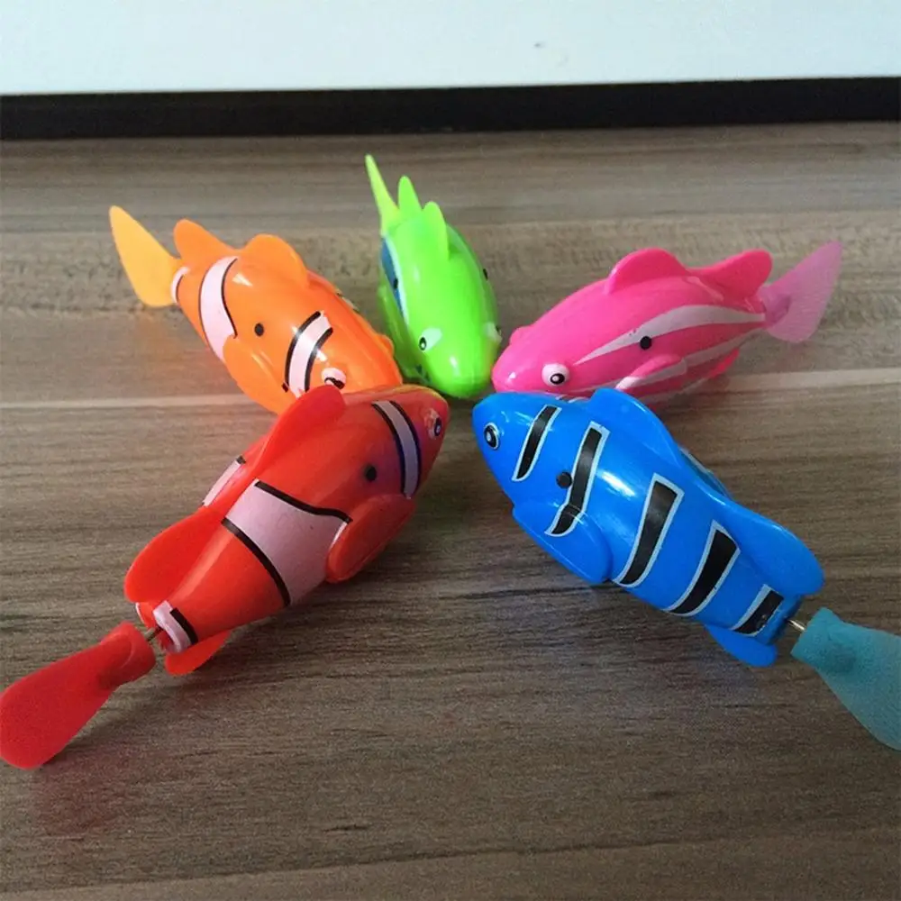 New Mini Bath Toy Bionic Robot Fish Electric Swimming Magical Robotic Fish Underwater World Deep Sea Electronic Sensing Fish