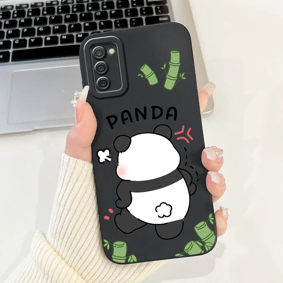 Cute Panda Rabbit Cartoon Soft Silicone Case | Camera Protective Phone Cover
