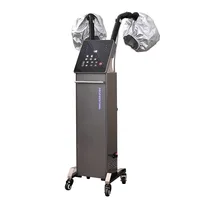 Vapeur pour cheveux à nano-brume infusée d'ozone - 7 températures/6 niveaux de vapeur pour spa, teinture et thérapie du cuir chevelier 4