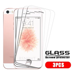 High - Definition Tempered Glass Screen Protector with 9H Hardness - iPhone SE 2016 (3 Front Glass)